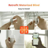 SwitchBot Blind Tilt - Automatic Smart Window Blinds with Remote Control - Home Genius
