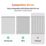 SwitchBot Blind Tilt - Automatic Smart Window Blinds with Remote Control - Home Genius