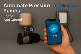 Smart WiFi Pressure Pump Control with Phone App- Home Genius Pakistan