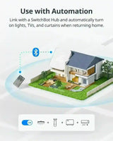 SwitchBot Wallet Finder Card - Ultra Slim GPS Location Tracker - Home Genius