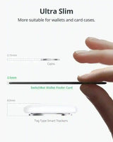 SwitchBot Wallet Finder Card - Ultra Slim GPS Location Tracker - Home Genius