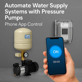 Automate Your Water Supply with Pressure Pumps and WiFi Smart Control