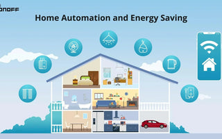 Smart home automation with WiFi control for lights, appliances, and energy saving