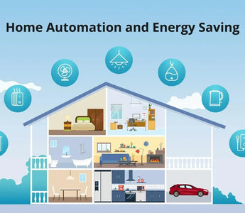 Smart home automation with WiFi control for lights, appliances, and energy saving