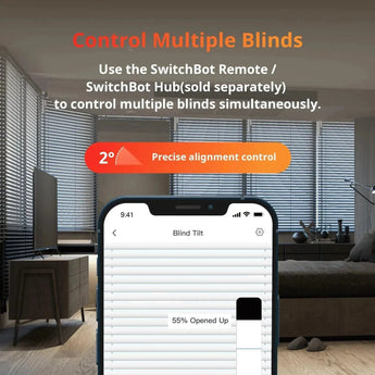 SwitchBot Blind Tilt - Make your Window Shades Automatic - Home Genius