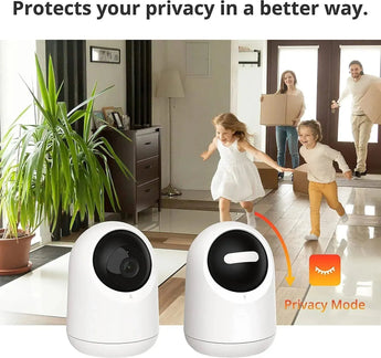 SwitchBot Pan/Tilt Camera Plus 2K- Wifi Camera (Indoor) - Home Genius