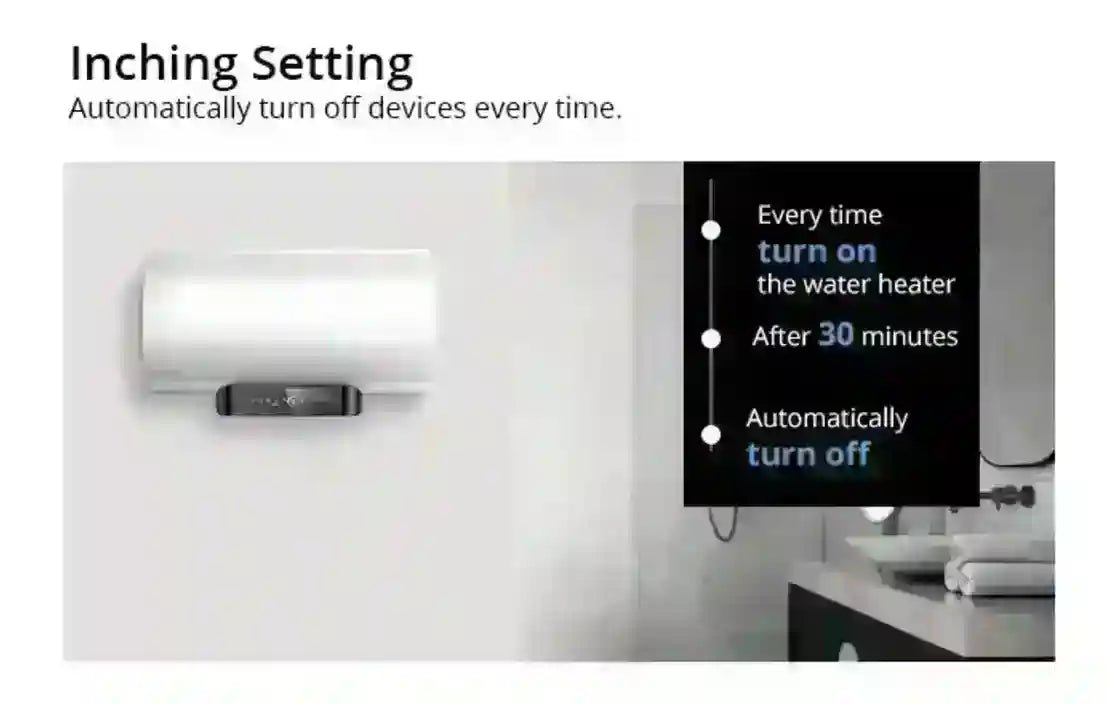 Inching Function Smart Electric Geyser WiFi Controller | Smart Geyser Switch Pakistan